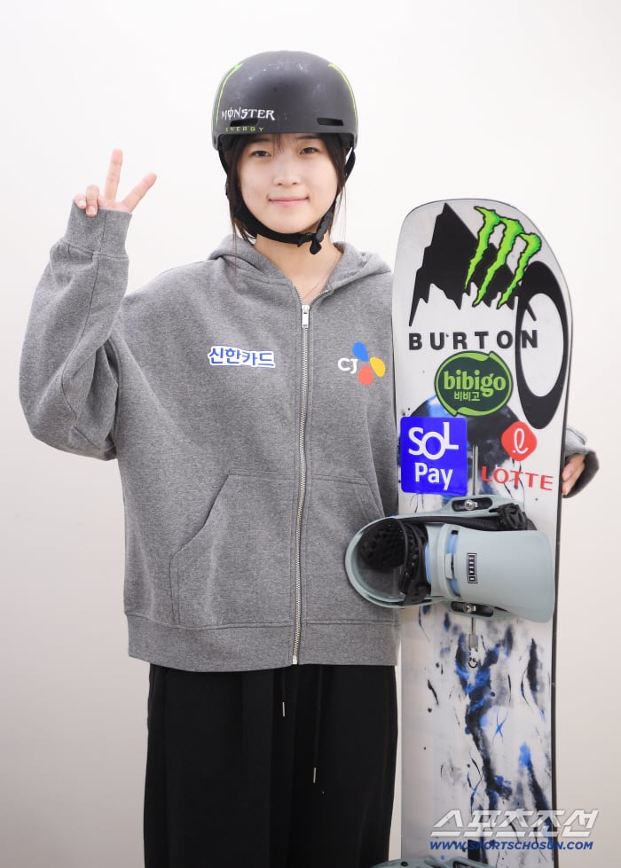 2026 밀라노-코르티나 동계올림픽을 앞둔 스노우보드 국가대표 최가온. 정재근 기자 cjg@sportschosun.com/2026.1.6/