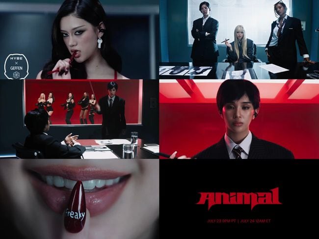 캣츠아이, 신곡 ‘Animal’ MV 티저 기습 공개…관능+미스터리 아우라