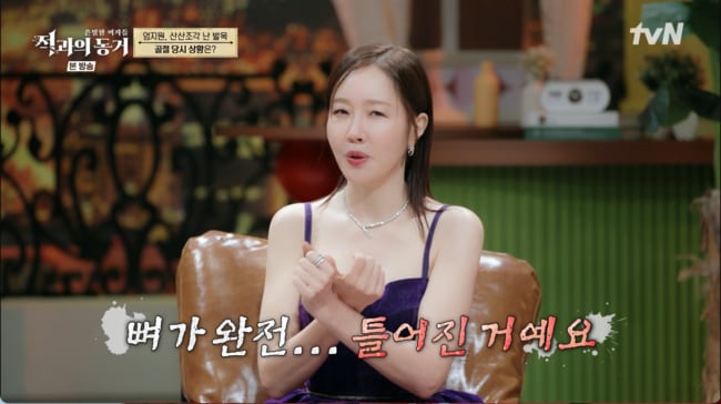엄지원, 일본 휴가 중 '뼈 조각 수십개 박살'…"철심 18개 박고 1년 재활" ('은밀한여자들')