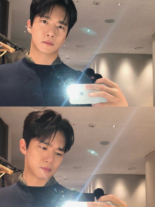 "이 얼굴이 어떻게 45살?"… 하석진, 거울 셀카로 담은 '미친 비주얼'