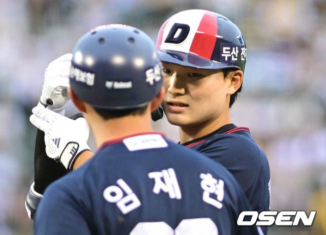 ‘삼성→두산’ 깜짝 트레이드→용병까지 방출했는데, ‘7월 타율 0.040’ 끝내 2군행 눈물…휘문고 오타니 기회 잡을까