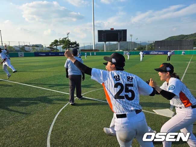 ‘이런 결승전은 없었다’ 끝내기 홈런에 웃고 울고, 청주교대 교대 티볼대회 우승 “경쟁의 의미 느끼고 배웠다”