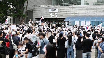6ㆍ3지방선거 개표소 봉쇄 시위 계속<저작권자(c) 연합뉴스, 무단 전재-재배포, AI 학습 및 활용 금지>
