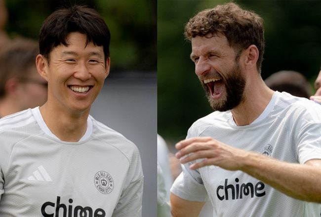 "손흥민? 바이에른 뮌헨서 함께 뛸 수 있었을텐데" 뮐러의 아쉬움.. MLS 올스타전 앞두고 '독일어'로 위안