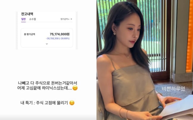 아옳이, 하이닉스에 1억 태우자마자 폭락→3천만원 '증발'.."나빼고 다 돈벌어"