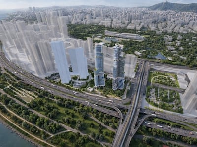 용산구 이촌동 반도아파트 재건축 예상 조감도./ 서울시 제공