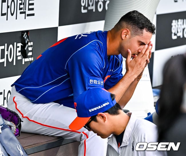 ‘8구 헤드샷 퇴장→11회 무승부’ 한화, 불펜 비상 걸렸다…新외인투수 짐머맨, 선발진 새로운 희망될까