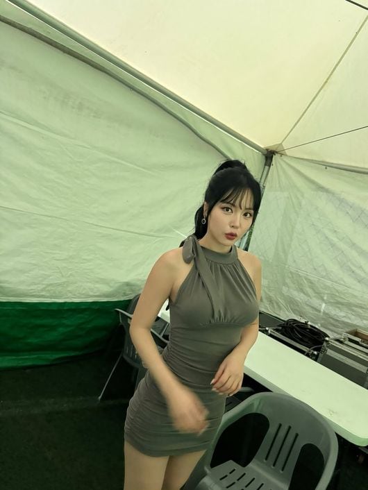 홍진영, '임신설' 종결 작정하고 입은 옷…"맨날 혼내시니까" 억울