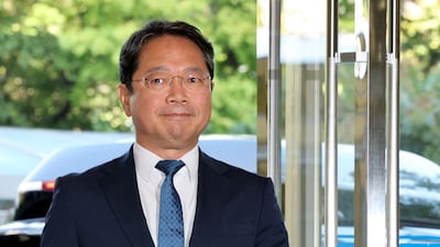 김승원 법무부 장관 후보자가 지난 3일 오전 서울 종로구 적선현대빌딩에 마련된 인사청문회 준비사무실로 출근하고 있다. /뉴스1