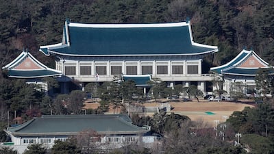 서울 종로구 정부서울청사에서 바라본 청와대 모습. 2025.12.21 ⓒ 뉴스1 김성진 기자
