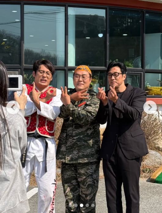 소지섭, ‘김부장’ 흥행 이끈 최대훈·윤경호와 손하트..비하인드 털었다