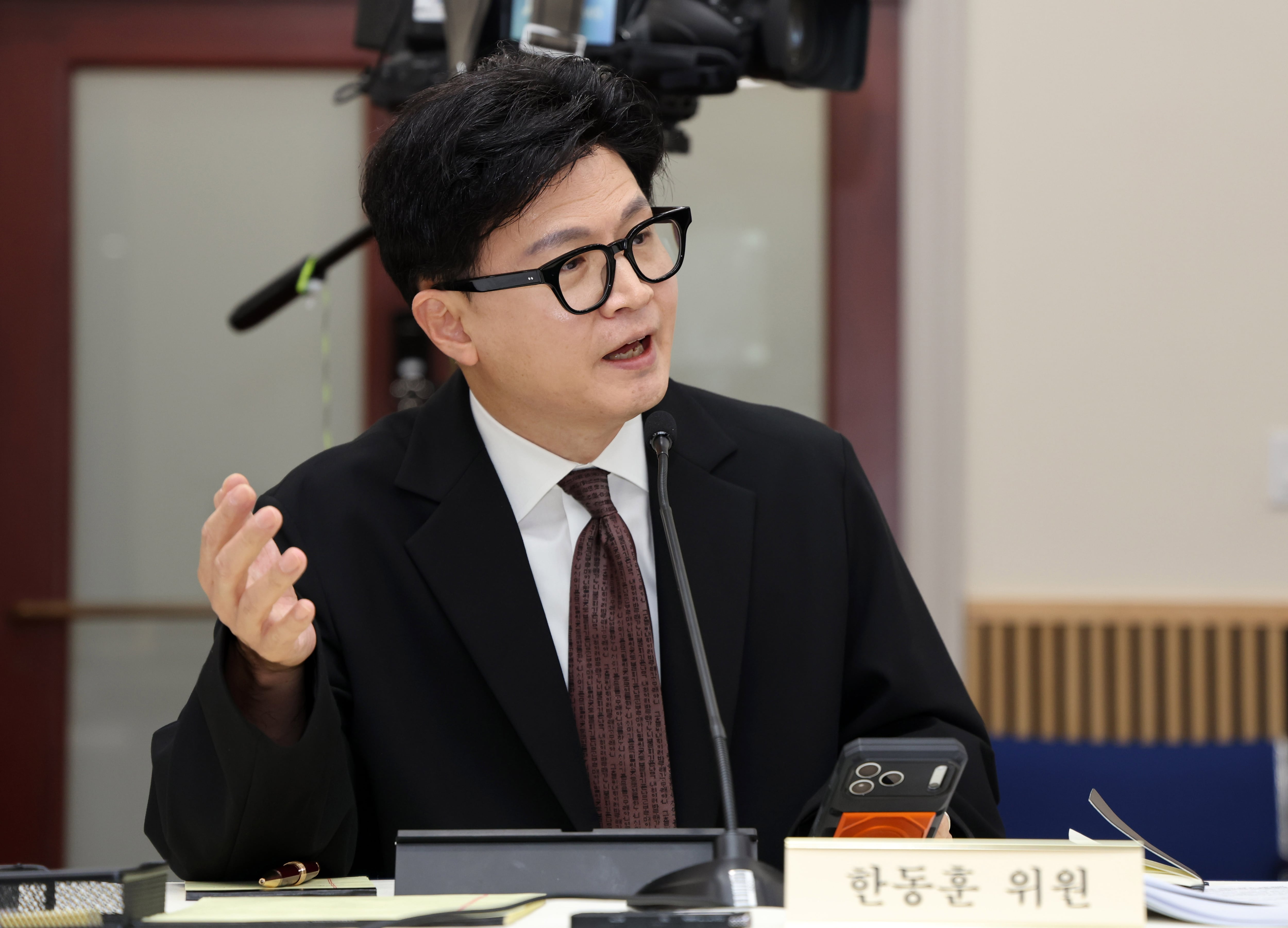 韓東勲議員、娘の虚偽経歴疑惑の追及に「本質は政治報復」