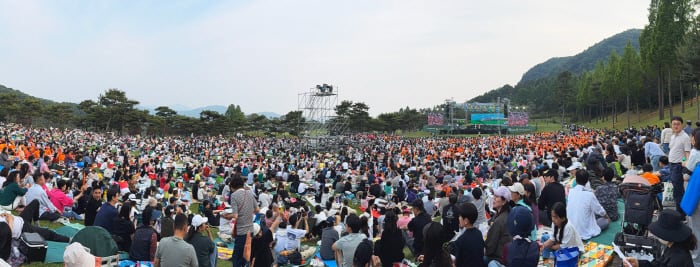 제21회 서원밸리 자선 그린콘서트 전경