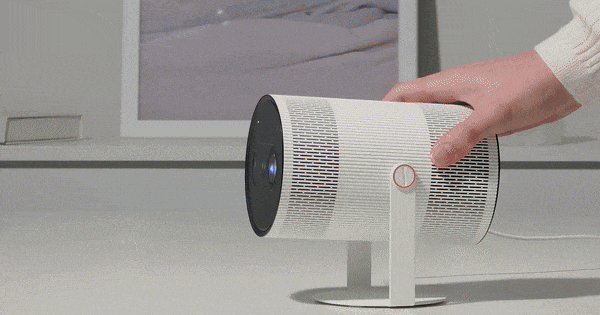 Samsung Electronics Unveils AI-Powered Projector With Corner Optimization