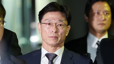 채상병 순직 및 수사 외압·은폐 의혹의 핵심 피고인인 임성근 전 해병대 1사단장. 2025.10.23/뉴스1 ⓒ News1 김진환 기자
