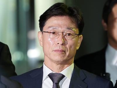 채상병 순직 및 수사 외압·은폐 의혹의 핵심 피고인인 임성근 전 해병대 1사단장. 2025.10.23/뉴스1 ⓒ News1 김진환 기자