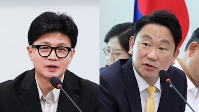 한동훈 무소속 의원(왼쪽)·곽상언 더불어민주당 의원. photo 뉴시스