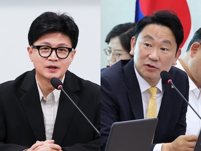 한동훈 무소속 의원(왼쪽)·곽상언 더불어민주당 의원. photo 뉴시스