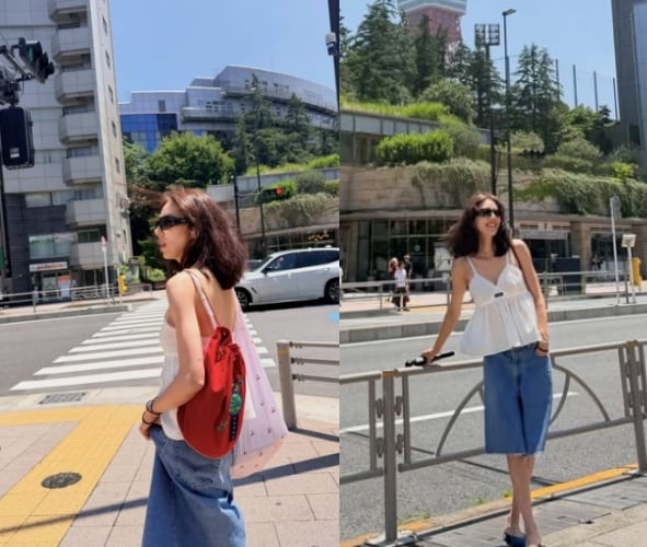 “너무 짜증나지만”.. 손담비, 연이은 논란 해명 후 일본에서 힐링 “웃으면 복이 와”