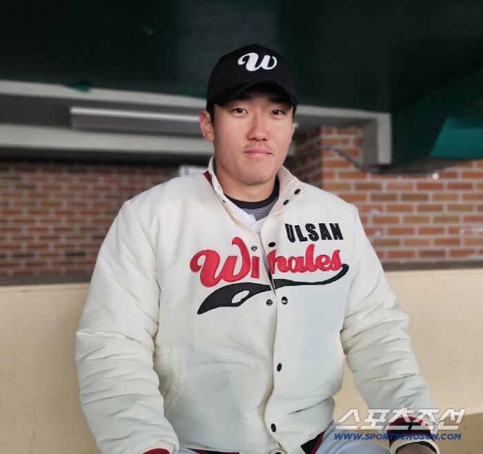 창단식 후 인터뷰에 임한 울산 웨일즈 김도규. 울산=스포츠조선 정현석 기자 hschung@sportschosun.com