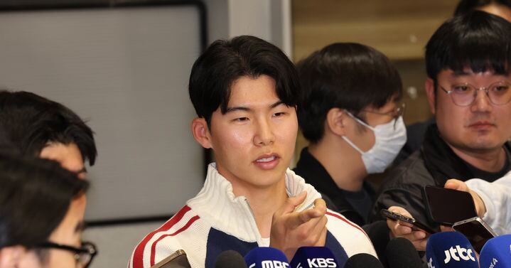 인터뷰 도중 장면 캡처 이미지