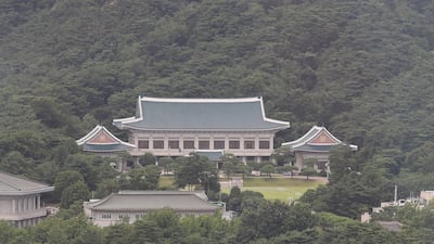 사진은 14일 오후 도심에서 바라본 청와대 전경. 2021.7.14 ⓒ 뉴스1 박정호 기자