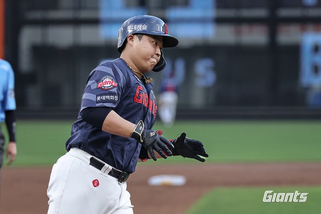 '포스트 이대호' 4년 만의 10홈런, 거포 갈증이 씻긴다…부상 없었다면 20홈런도 가능했다