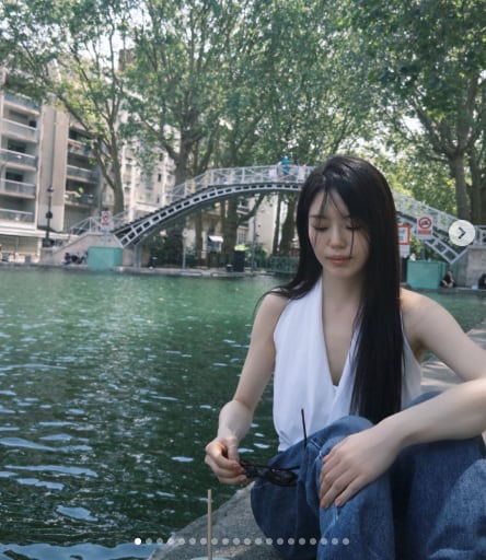 조재현 딸 조혜정, 살 더 뺐나..반쪽된 근황 속 ‘물오른 미모’