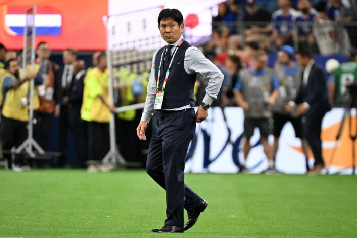 이게 '우승 목표' 팀의 자신감? 네덜란드전 무승부 日감독 "승점 1점 밖에 못 따 아쉬워"