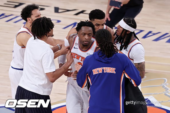 ‘NBA 파이널 역대최다 29점차 뒤집기’ 종료 1.2초전 극장골 넣은 아누노비 “점수차 상관하지 않았다”