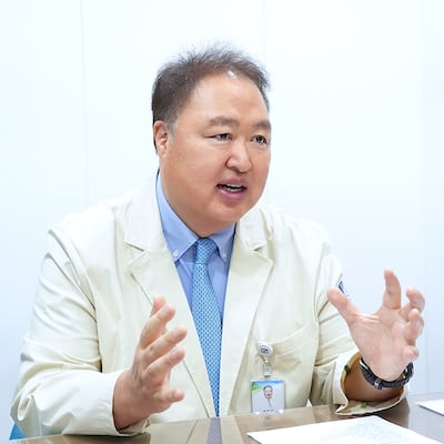대한당뇨병학회 김성래 이사장이 현 당뇨병 치료 패러다임에 대해 이야기하고 있는 모습./사진=헬스조선DB