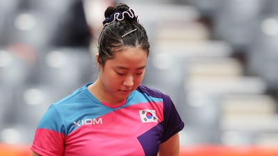 탁구 ‘노 골드’ 넘어 사상 첫 ‘노 실버’… 신유빈, 女복식도 8강 탈락