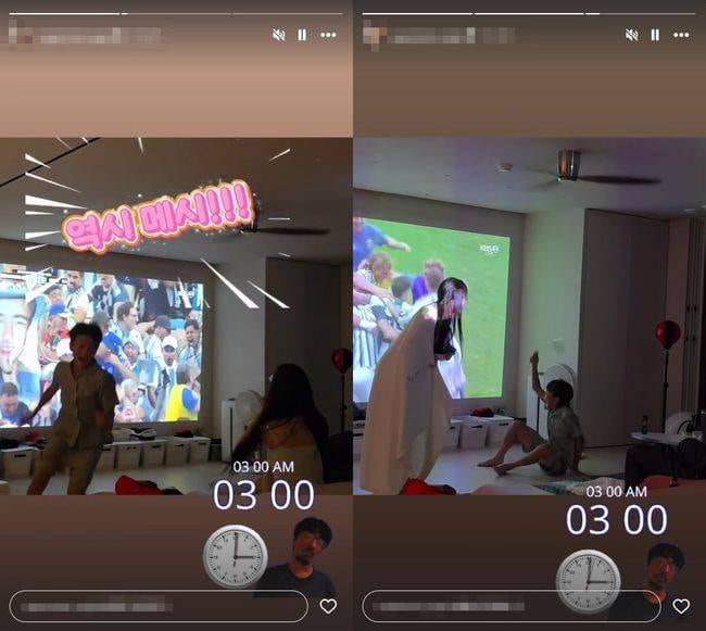 이동국 아내, 새벽 응원 민폐 논란 언급·사과 없었다…이벤트 당첨 공지 '마이웨이'