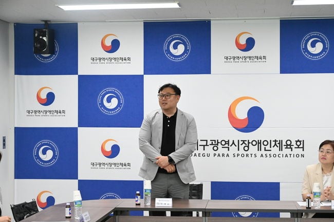 '금메달의 값진 보상' 대구시장애인체육회, 장애학생체전 금메달리스트 5명 장학금 전달