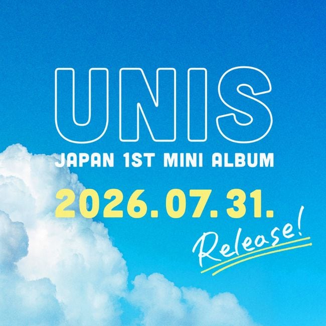 유니스, 7월 31일 日 첫 미니앨범 발매 확정…열도 홀릴 '청량 서머송'