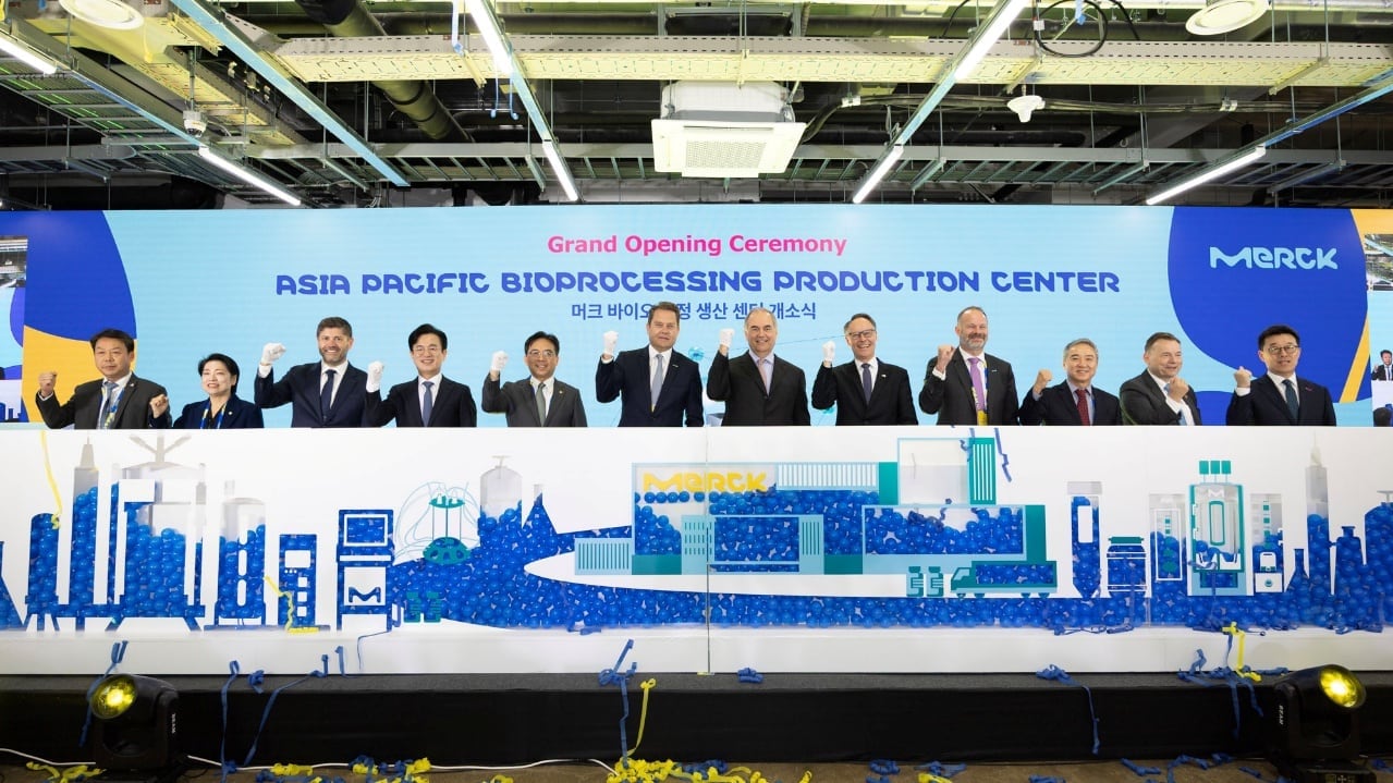 メルク、大田にバイオ医薬品生産センター開所…4500億ウォン超投資