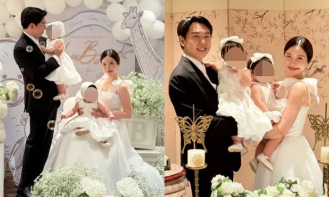레이디제인 "돌잔치가 결혼식급"..쌍둥이 딸 위해 '5성급 호텔' 예약