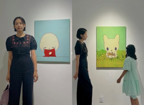 조윤희 딸, 母 어깨까지 따라잡은 키에 깜짝..얼굴은 이동건 판박이