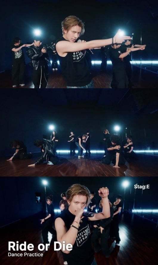 에반 'Ride or Die' 안무 영상 공개…드라마틱 전개·역동적 제스처 색채 각인