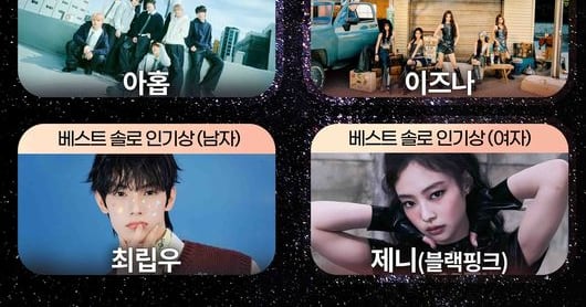 ENHYPEN's Heeseung, AESPA's Karina Win D AWARDS Popularity Award