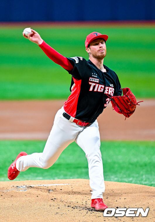 Adam Oller KIA Tigers Top Kiwoom Heroes 7-3 on Adam Oller's Strong Start