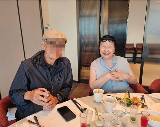 하하 父, 83세에도 180cm 훤칠한 키…'7살 연하' 융드옥정과 애틋