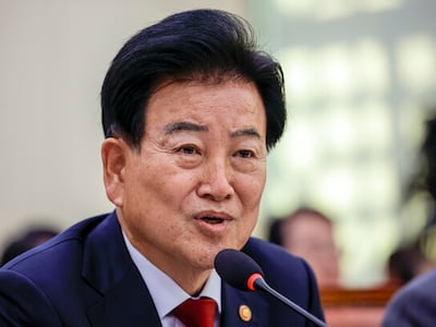 정동영 통일부 장관이 27일 서울 여의도 국회에서 열린 외교통일위원회의 종합감사에서 질문에 답하고 있다. photo 뉴시스