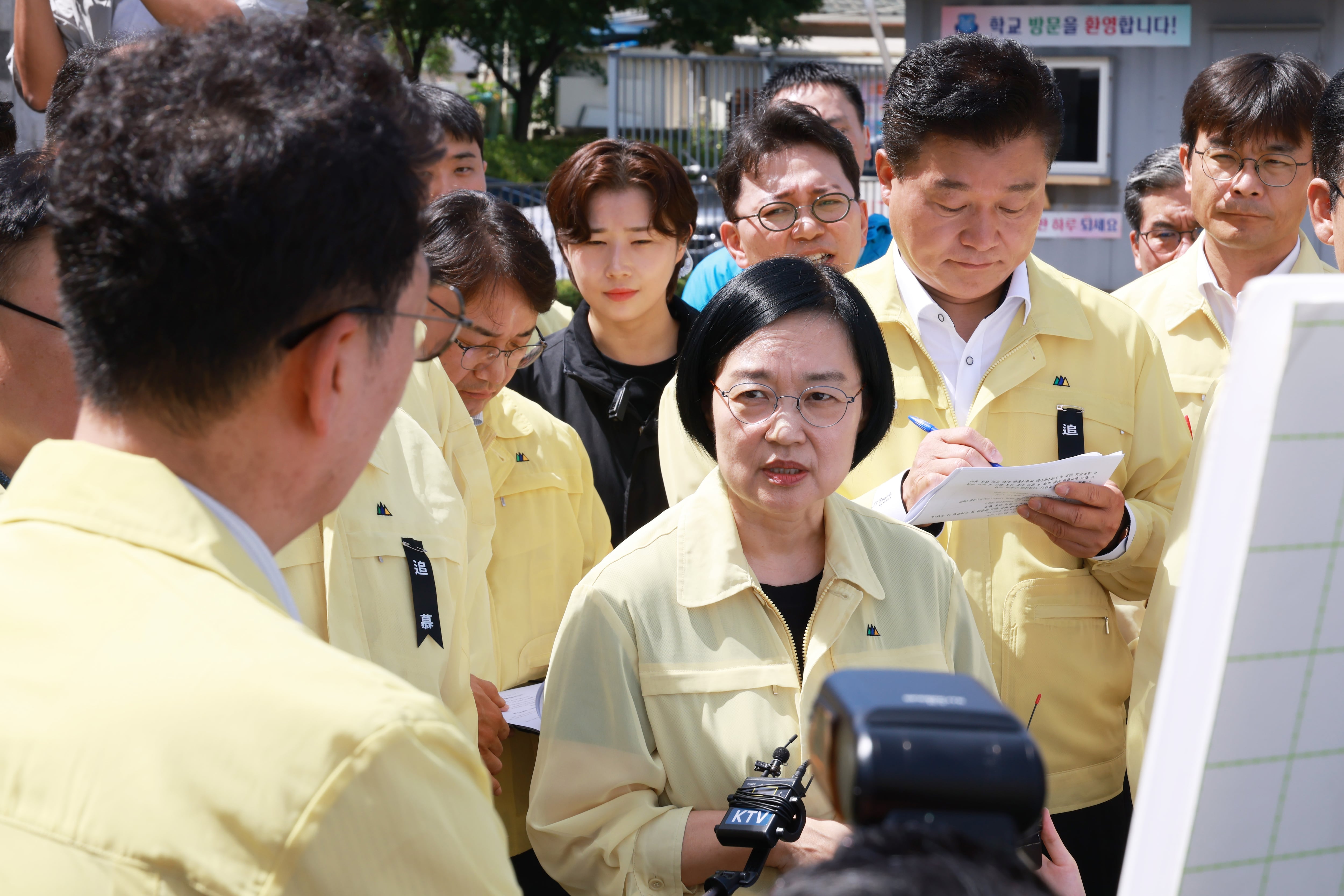 韓총리, 청주 호우 피해현장 방문…“상습 침수지역 대책 마련” 당부
