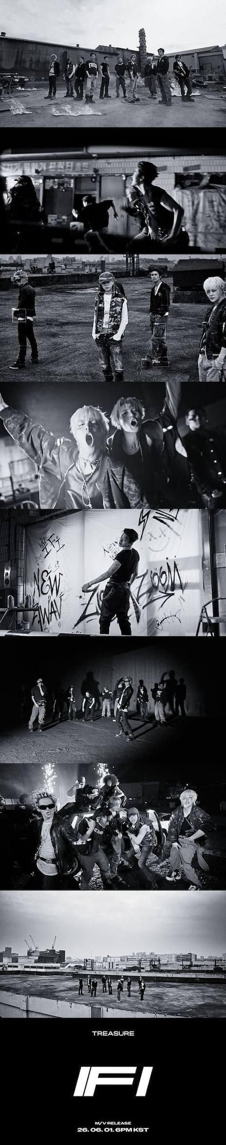 TREASURE Debuts First Hip-Hop Album with 'IF I' MV Teaser