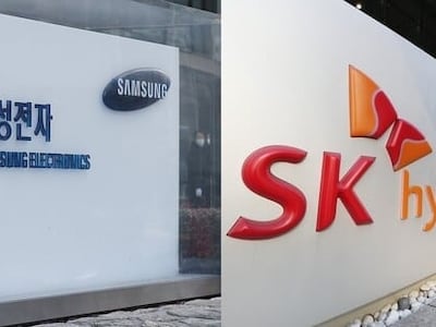 삼성전자 사옥(왼쪽)과 SK하이닉스 사옥. /연합뉴스
