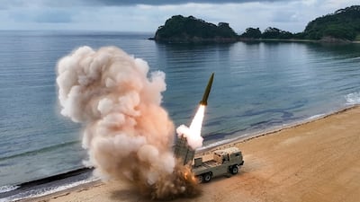 North Korea Launches Ballistic Missile 700 km Toward East Sea