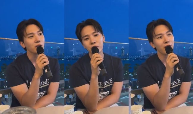 멜로망스 김민석, 부산 깜짝 버스킹도 만석..광안리 접수한 인기