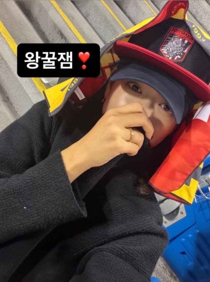박신혜, 딸 출산 한 달 만에 승리요정..야구 직관에 "너무 기특하잖아"