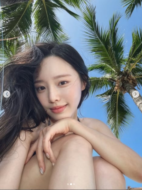‘박성광♥’ 이솔이, 푸켓 사로잡은 미모..햇살 아래 요정인 줄